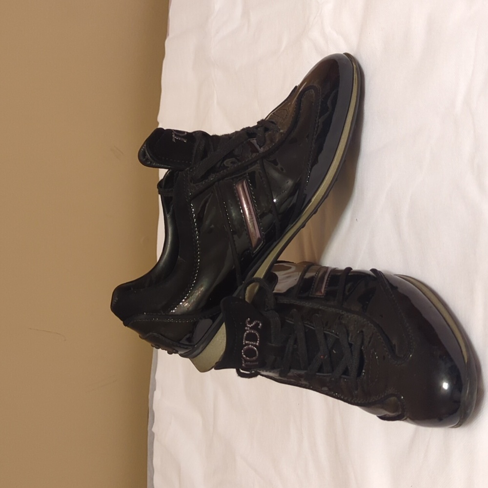 Tod's patent leather sneakers Sz.40(9.5)